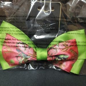 DC Bombshells Poison Ivy Ribbon Bow Hair Clip/Pin Loot Crate 2015